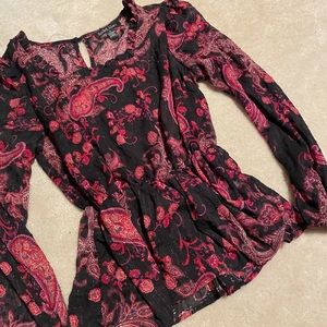 Black Patterned shirt